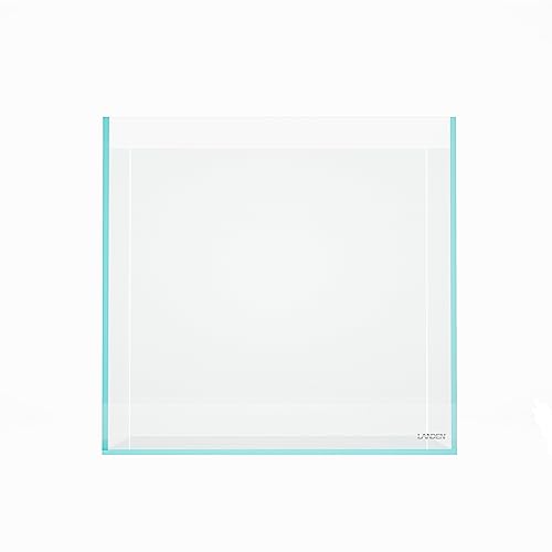 LANDEN 15.6 Gallon Cube Rimless Low Iron Aquarium Tank,15.7" L × 15.7" W × 15.7" H (40cm x 40cm x 40cm) 6mm Thickness with Nano Foam Leveling Mat Included - Image 4