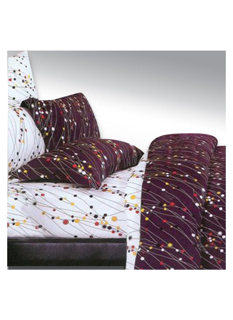 Family Bed Coverlet Set satin cotton 2 pieces size 180 x 240 cm model 4009 from Family Bed  - Image 3