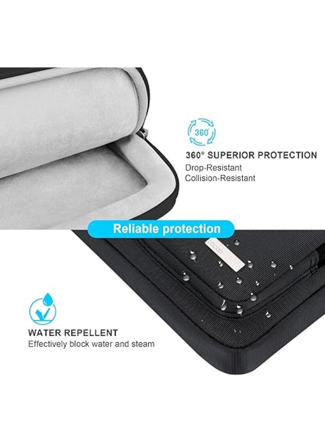 Lacdo 360° Protective Laptop Shoulder Bag, 14 inch Laptop Sleeve Bag for 14 inch New MacBook Pro M5/M4/M3/M2/M1 Chips Pro Max A3434 A3112 A3401 A3185 A2918 A2992 2025-2021 Computer Messenger Bag - Image 5