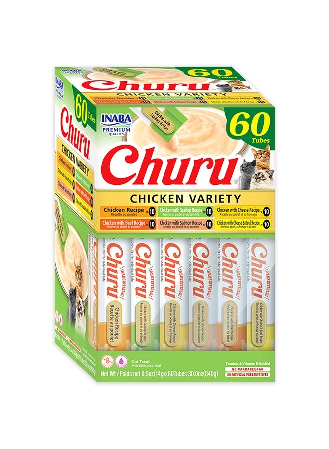 إينابا تشكيلة دجاج تشورو - 60 أنبوبًا - Image 1