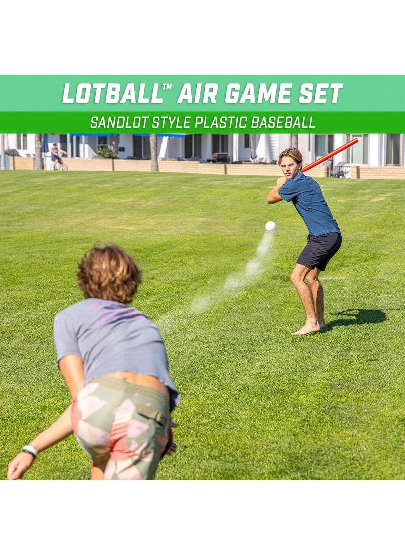 GoSports GoSports LotBall AIR Backyard Baseball Bat and Ball Set  Plastic Baseball Game for Kids  - Image 2