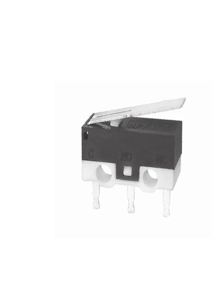 KNP KW10 Lever Micro Switch is a compact and reliable switch designed for various automation and control applications Featuring a lever actuator this micro switch provides precise and responsive switching making it ideal for use in industrial automotive and household environments. - Image 1