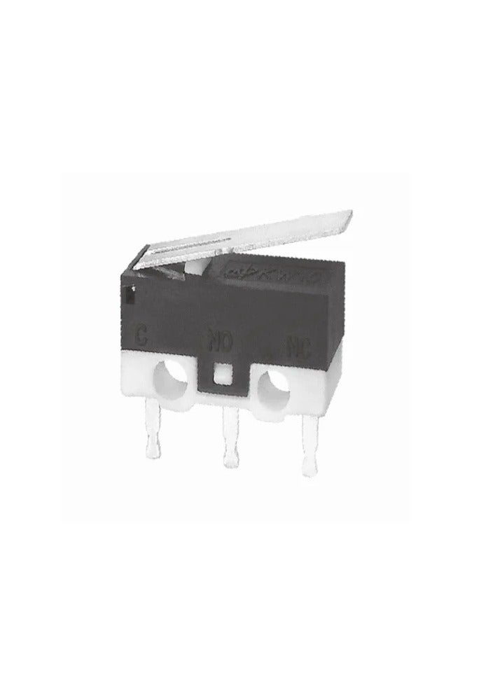 KNP KW10 Lever Micro Switch is a compact and reliable switch designed for various automation and control applications Featuring a lever actuator this micro switch provides precise and responsive switching making it ideal for use in industrial automotive and household environments. - Image 3