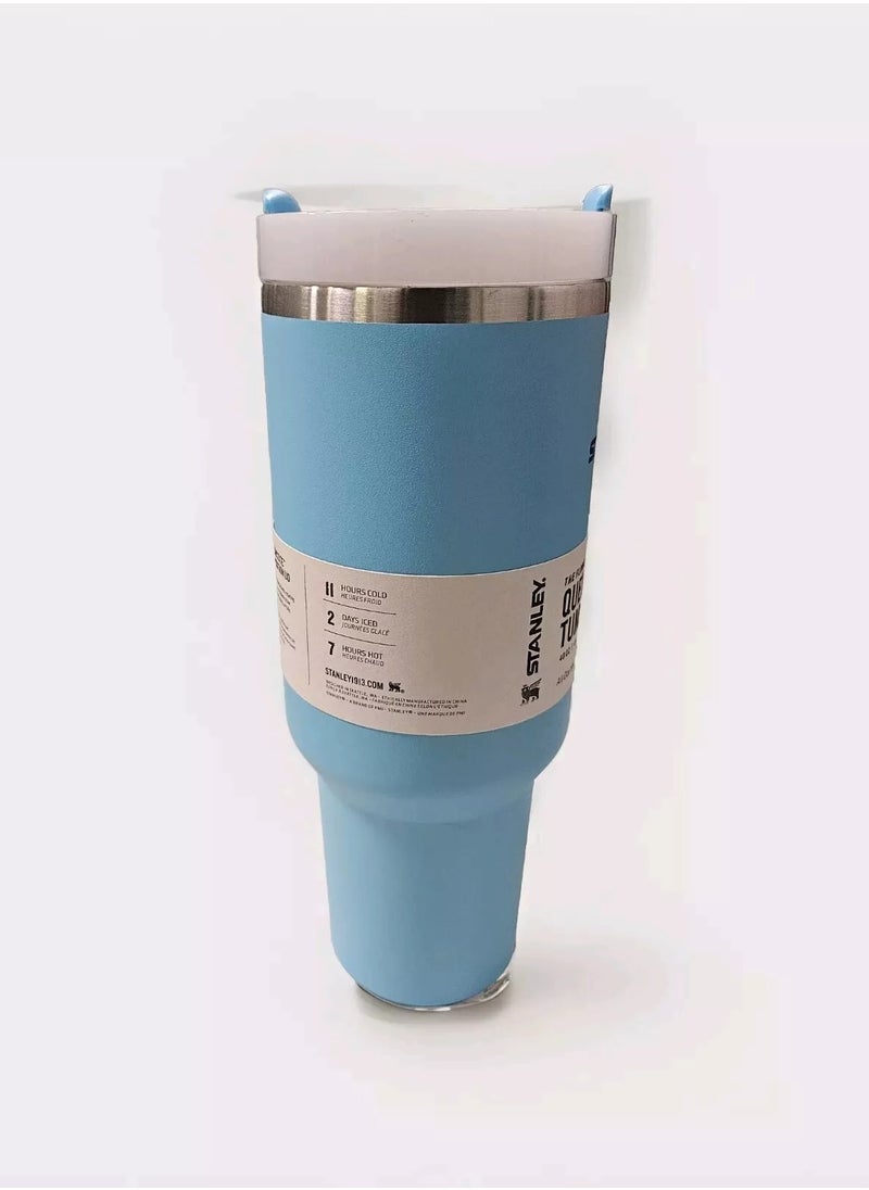 Stanley - Stanley cup H2.0 Stainless Steel with Lid and Straw for Water Iced Tea,Coffee and Smoothie - Image 1