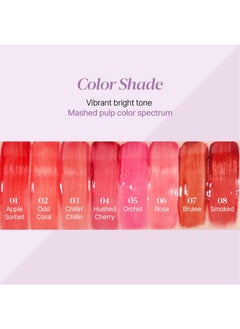 Espoir Espoir Couture Lip Tint Glaze #4 Hushed Cherry 0.19oz | Volumizes & High-Shine Lip Plumper | Long-Lasting Vibrant Color | Thickening radiance Lip Stain | Tinted Lip Moisturizer | Korean Lip Makeup  - Image 3