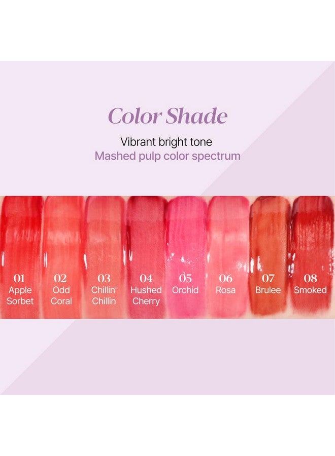 Espoir Espoir Couture Lip Tint Glaze #4 Hushed Cherry 0.19oz | Volumizes & High-Shine Lip Plumper | Long-Lasting Vibrant Color | Thickening radiance Lip Stain | Tinted Lip Moisturizer | Korean Lip Makeup - Image 3