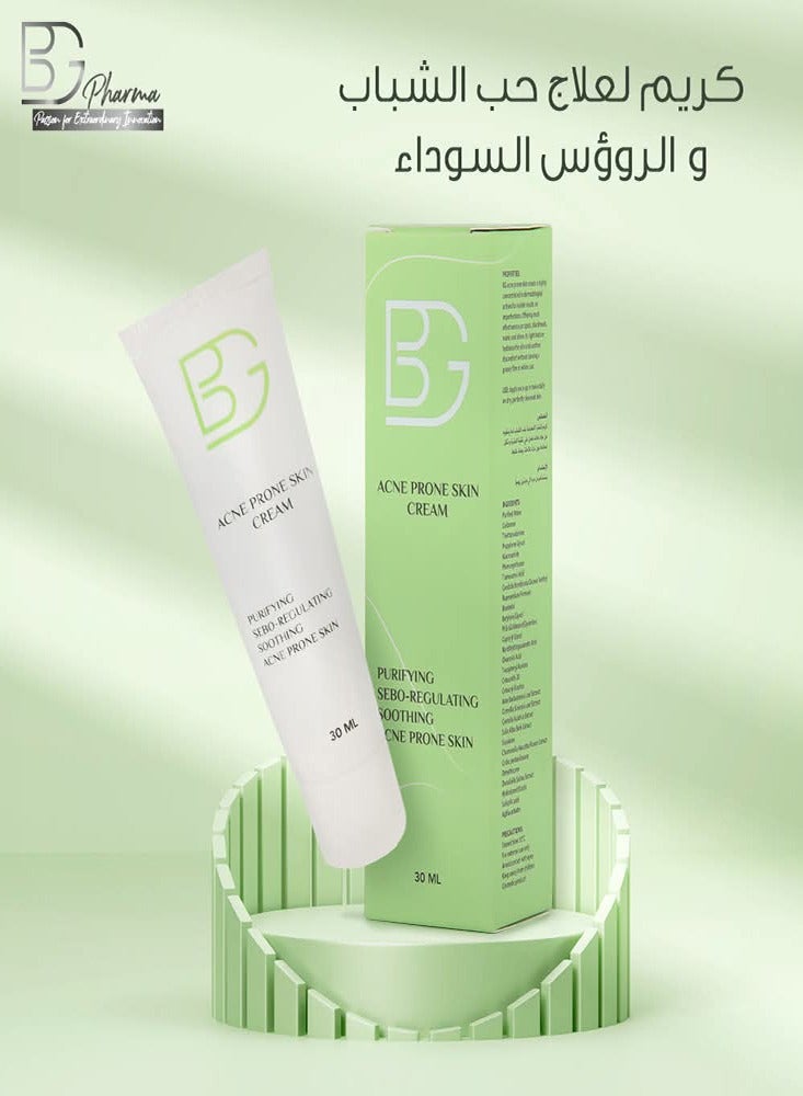 BG Acne Prone Skin Cream 30ml - Image 3