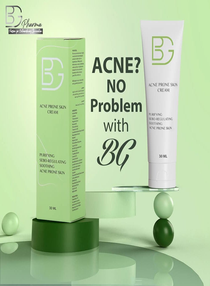 BG Acne Prone Skin Cream 30ml - Image 4