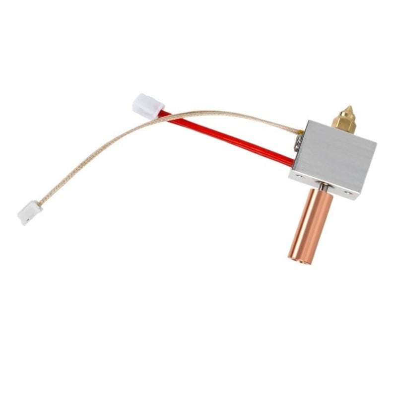 3D Printer Hot End M6 0.4mm Nozzle Aluminum Stainless Steel Brass - 300℃ Heating Block Bi Metal Throat for PLA ABS PETG TPU Wood Filament - Image 5