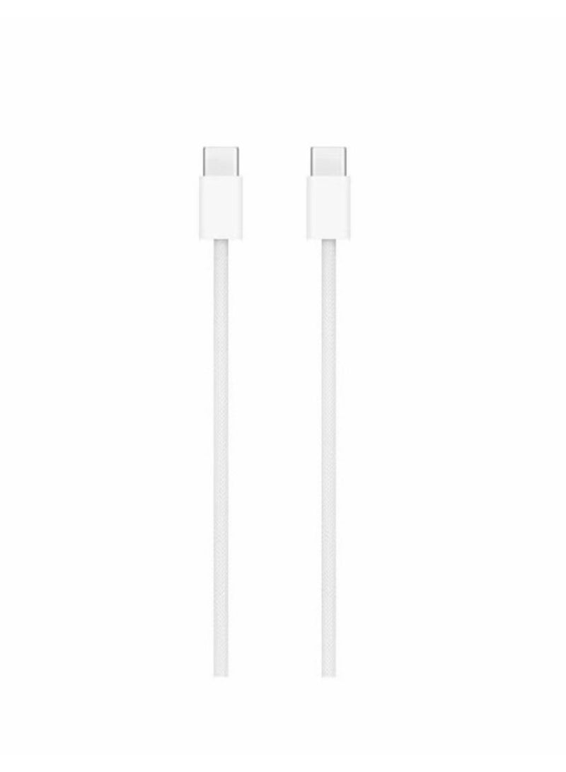 تنبلس شاحن جداري سريع 3 في 1 لجهاز iPhone 20W USB C + كابل USB C إلى USB C + سماعات أذن USB C متوافقة مع iPhone 17/17 Pro/17 Pro Max/16/15 أبيض - Image 4