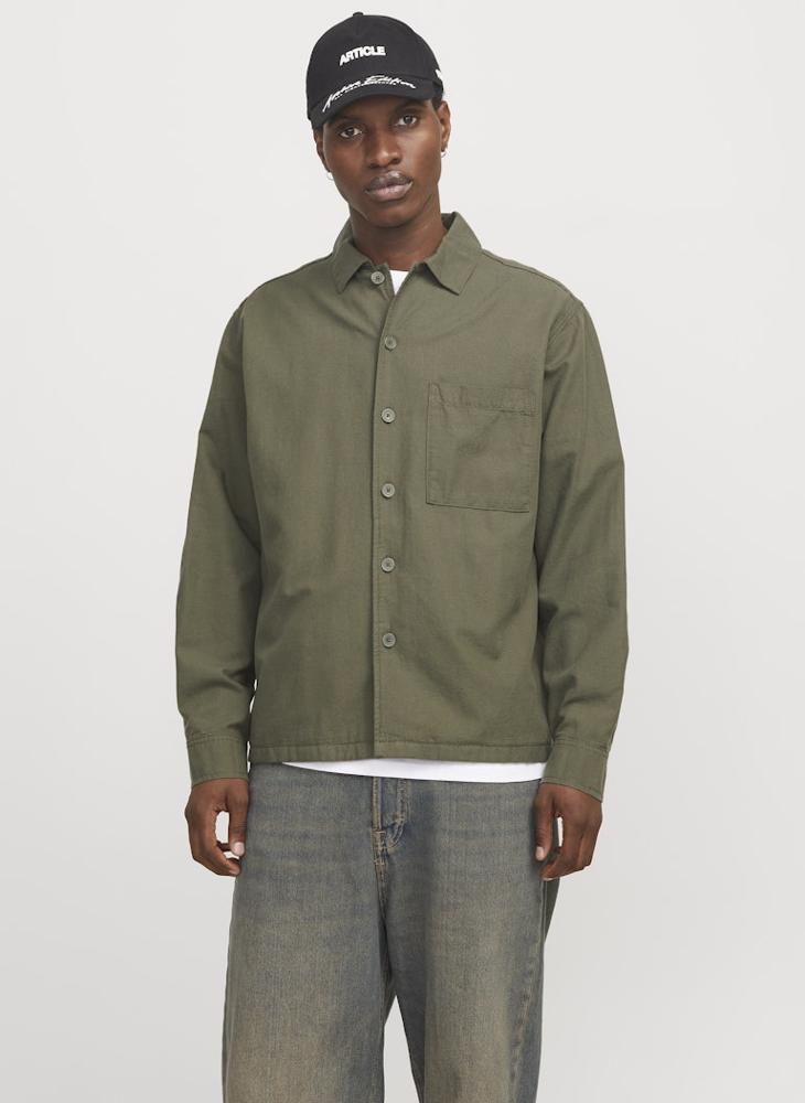 JACK & JONES Pocket Detail Regular Fit Shirt  - Image 1