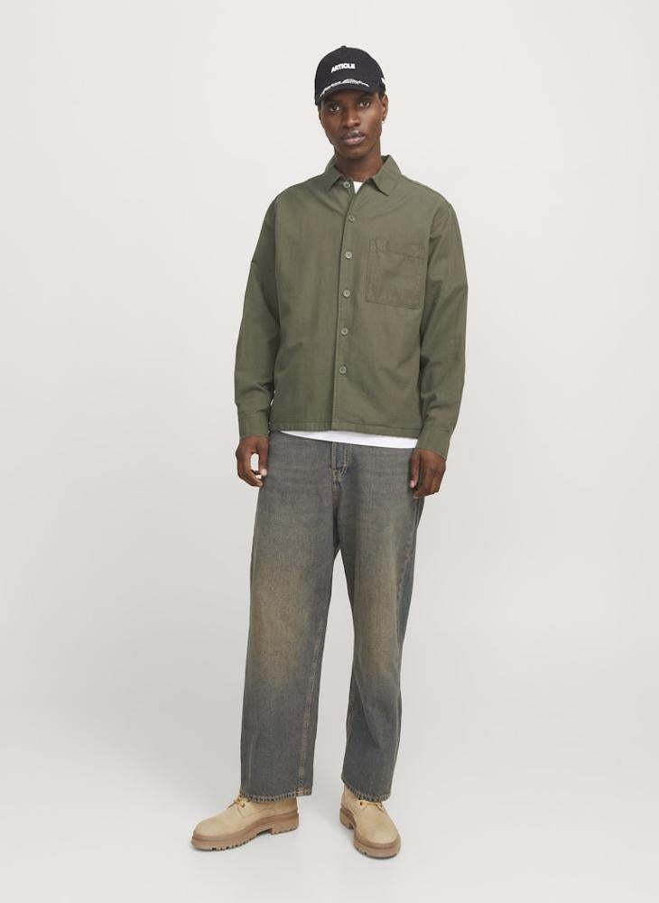 JACK & JONES Pocket Detail Regular Fit Shirt  - Image 4