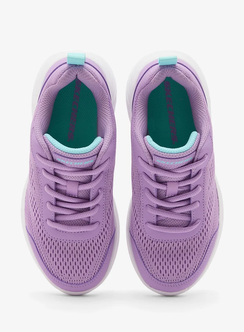 Skechers LAVENDER TEXTILE/TRIM Kids Bounder for Women | Best Price UAE