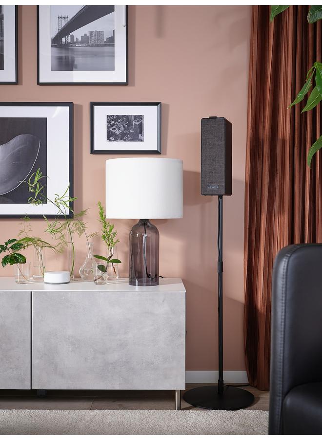 Zaboon Bookshelf speaker floor stand, black - Image 5