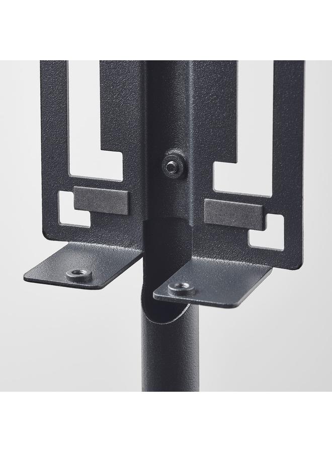 Zaboon Bookshelf speaker floor stand, black - Image 2