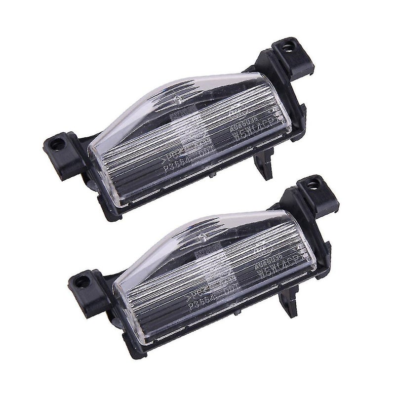 2 Pcs Car License Plate Lamp Shell For Mazda 2 3 M2 M3 2011-2013 - Image 1