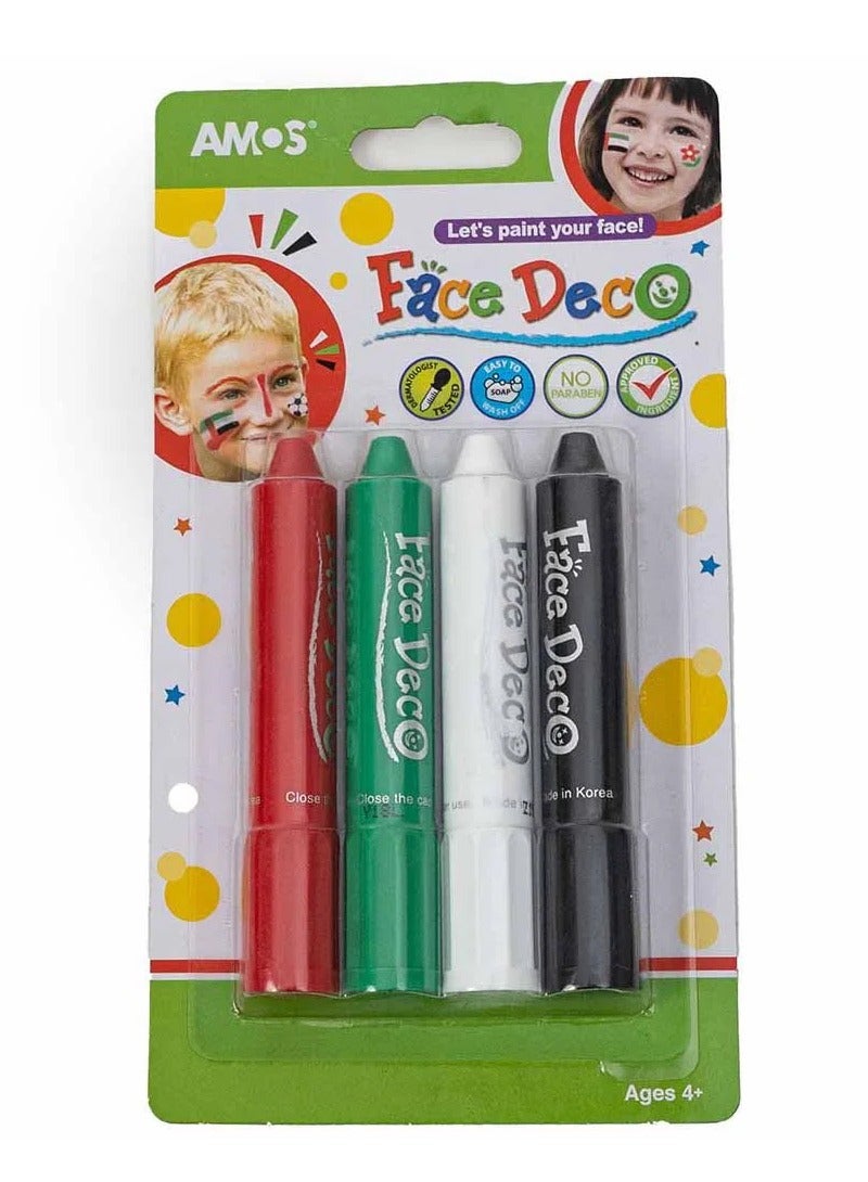 Face and Body Paint Sticks of Crayons Colours for kids, Child, Toddlers, Adults