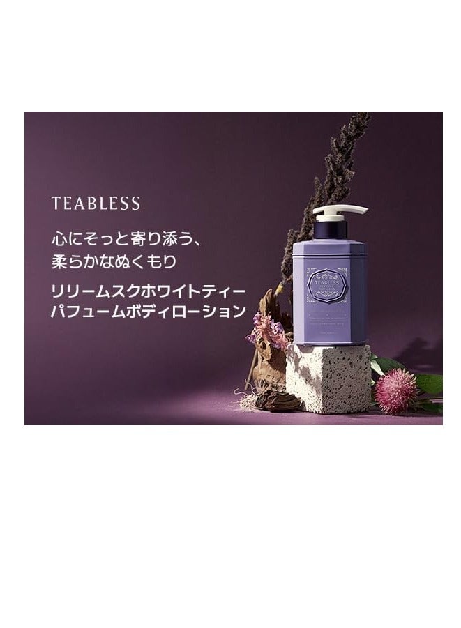 TEABLESS Sage Amber Purple Tea Perfume Body Lotion (480g) | Hydrating Daily Moisturizer | Floral Woody Scent | Korean Skincare - Image 2