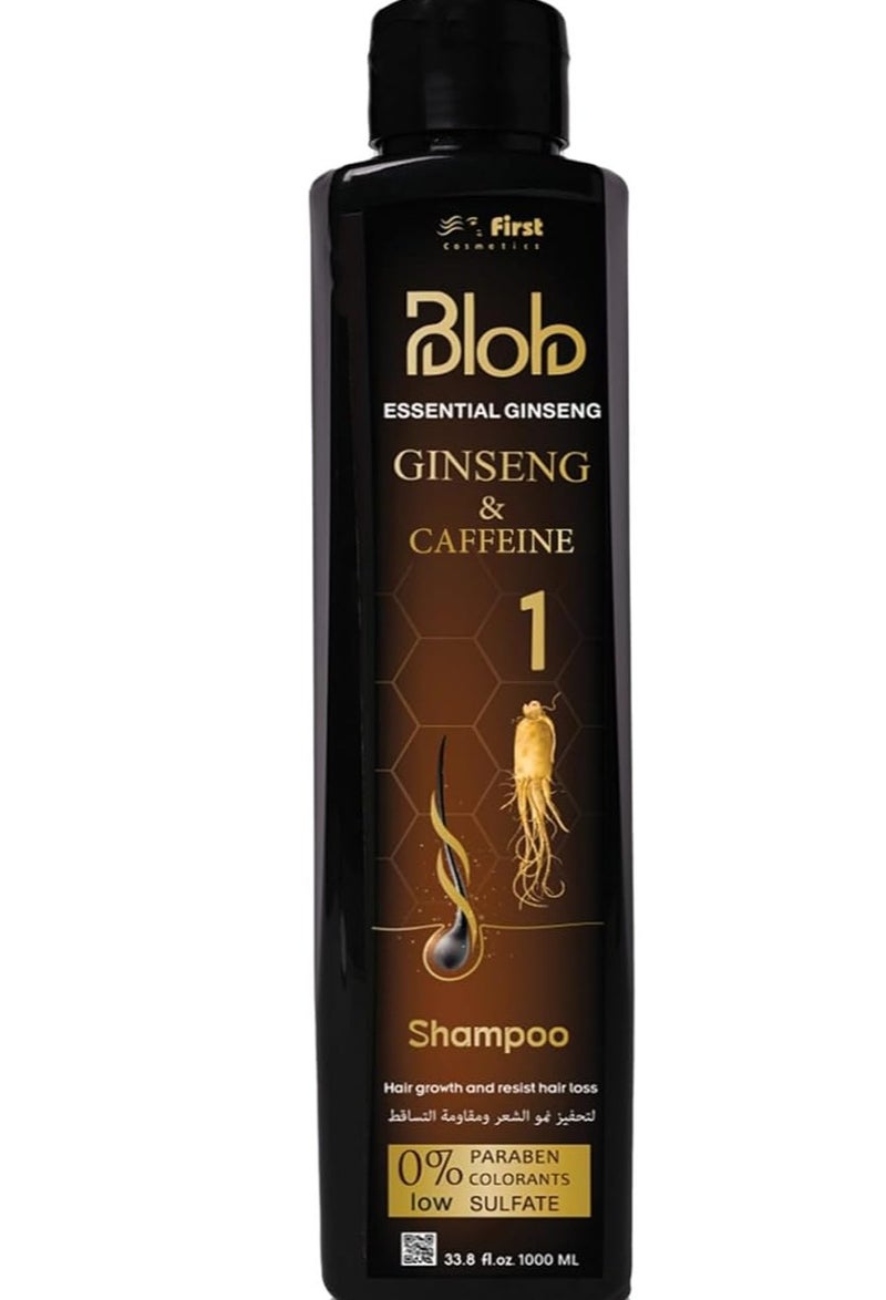 Blob Ginseng and Caffeine Shampoo 1000 ml
