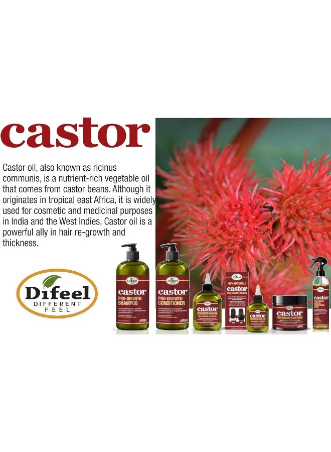 difeel Castor Pro-Growth Conditioner 12 Oz. - Image 4