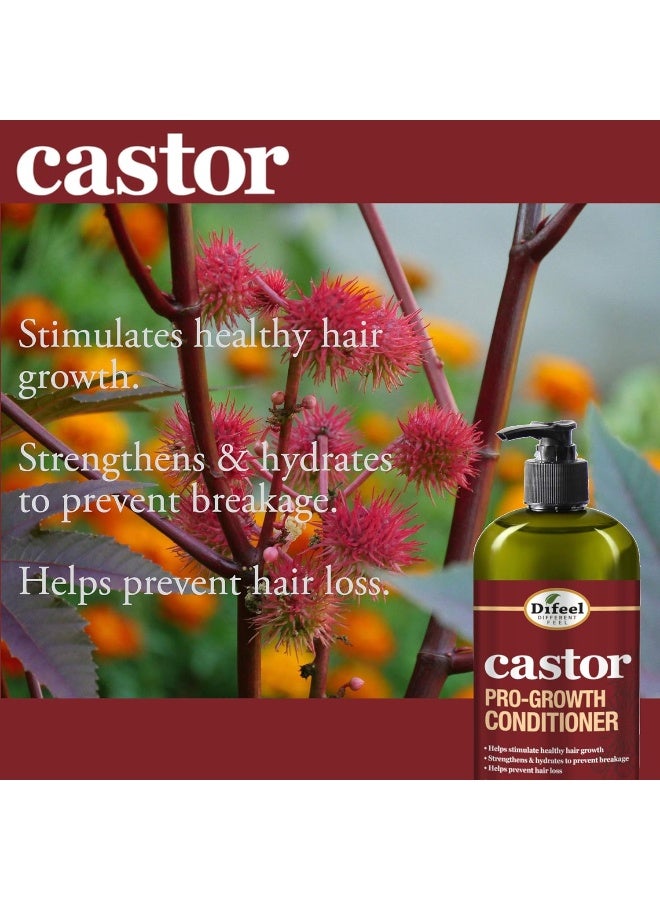 difeel Castor Pro-Growth Conditioner 12 Oz. - Image 2