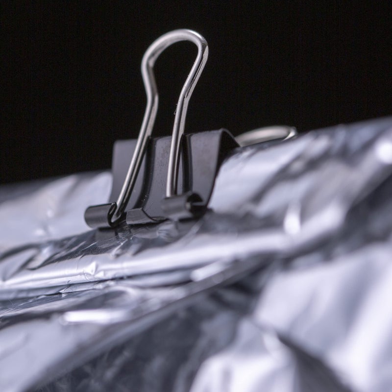 Officemate Mini Binder Clips, Black, (99010), 12 Count (Pack of 12) - Image 5