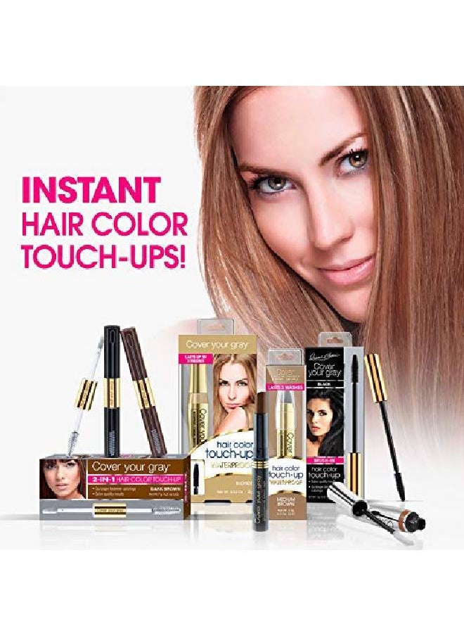 Cover Your Gray Fill In Powder Pro For Men Midnight Brown/Jet Black  - Image 5