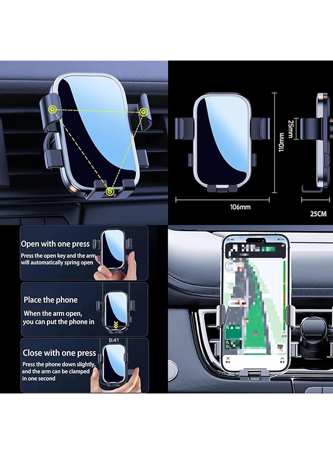 Car Mobile Phone Holder Bracket Compatible With Nissan Patrol 2023 2024 Navigation Stand Auto Accessories - Image 4