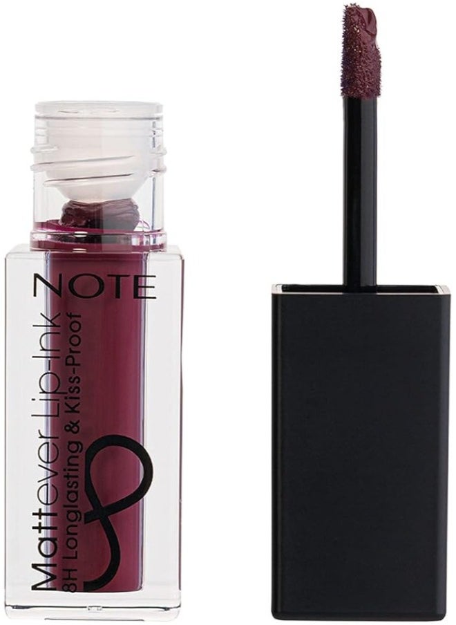 Note Note Mattiever Lipink 8H Long Lasting - No. 16 Plum Queen  - Image 1
