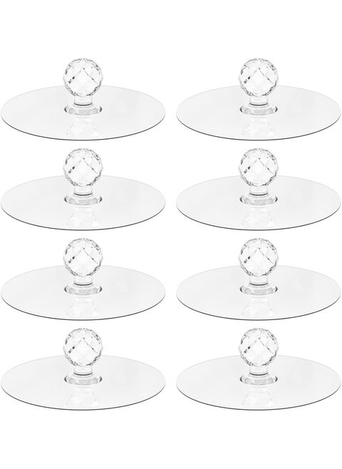 NOAHARK Sticky Drawer Knobs Pull Handles for Windows Wardrobe Cupboards Drawers Shoe Racks Perfectly Match Various Styles for Home and Furniture Decoration Pack of 8