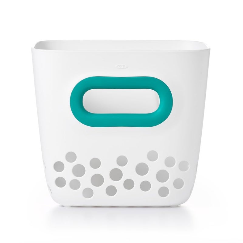 OXO Tot Bath Toy Bin, Teal - Image 1