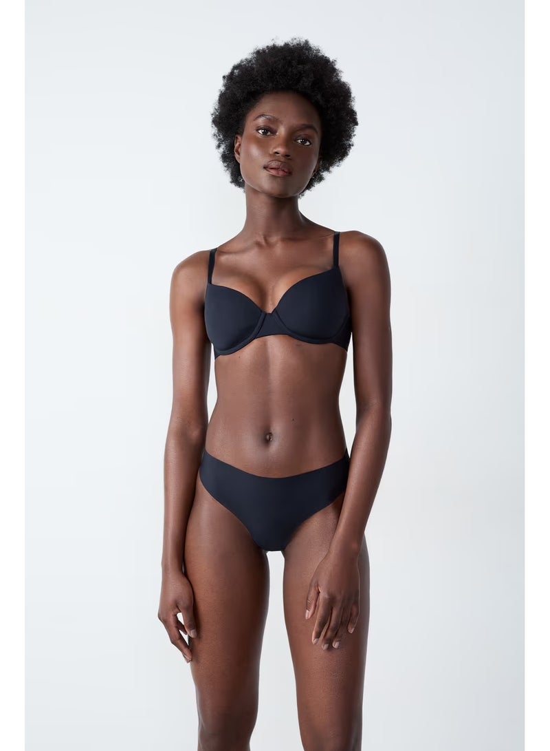 Etam Lightly Lined Demi Bra - Image 2