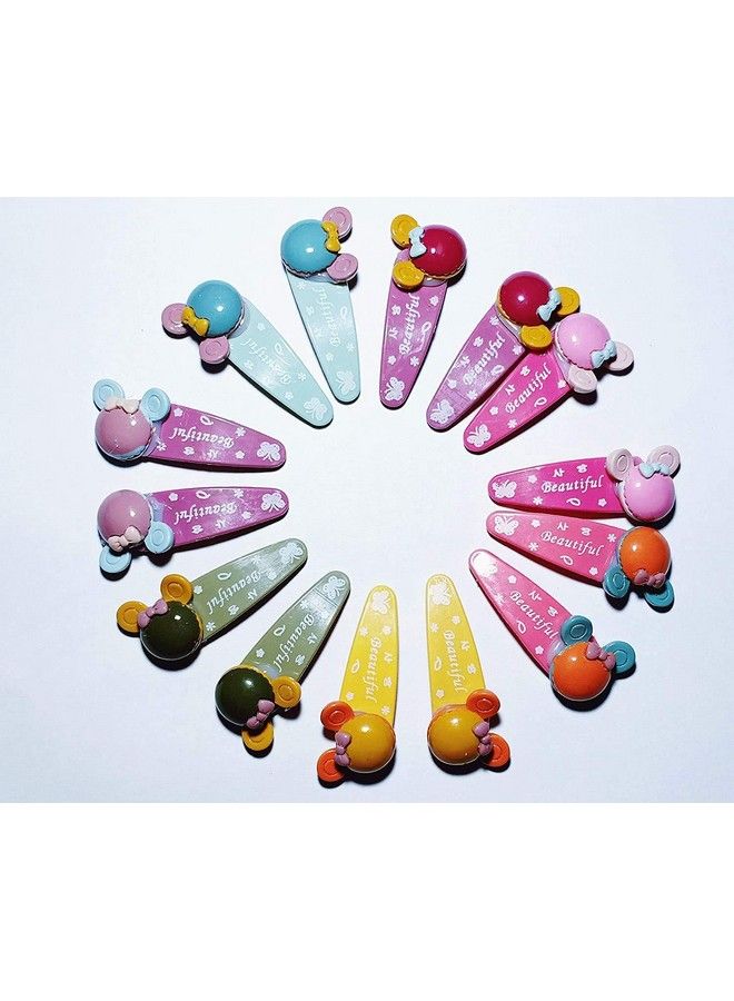 Drishti Tic Tac Designer Hair Clips For Women (Multicolor) Set Of 10/5 Pairs - Image 2