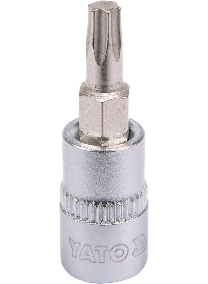 YATO Socket Bit 1/4" Torx T25 L=37mm YT-04305