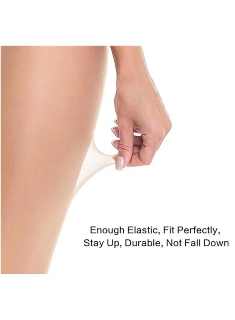 JOGAMS 4 Pairs Premium Silk Stockings Sheer Pantyhose for Women  - Image 5