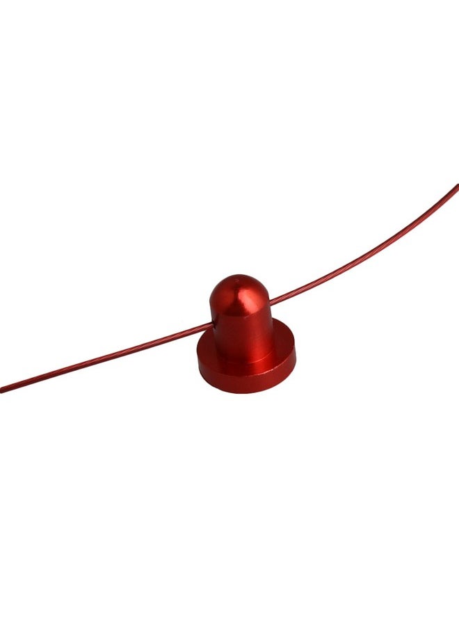 Mxfans Mxfans Red Color 1/10 RC Car Body Clip Pins 155mm Steel Wire Body Clips with Screw Retainer N10259R Set of 2  - Image 5