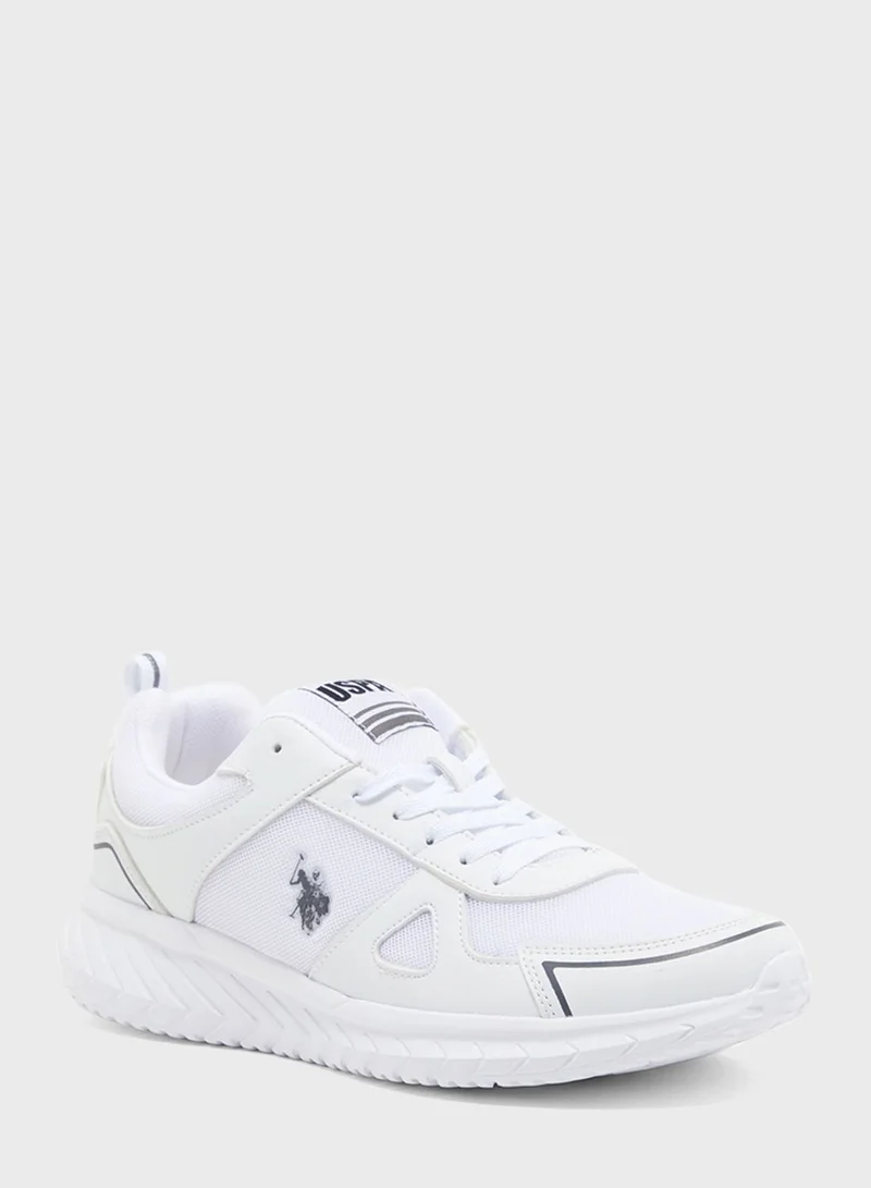 U.S. Polo Assn. Lace Up Low Top Sneakers