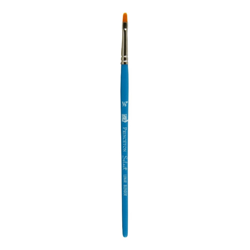 Princeton Select Artiste Series 3750 Paint Brush for Acrylic Watercolor and Oil Lunar Blender 18 Inch