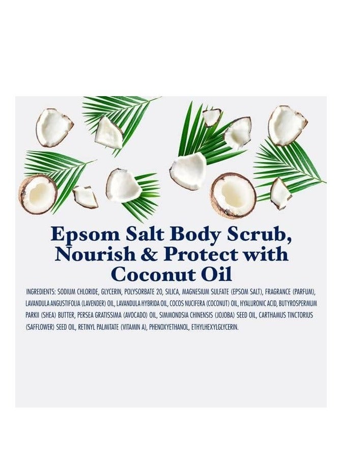 Dr Teal's Epsom Salt Body Scrub Coconut Oil 454g - Image 5