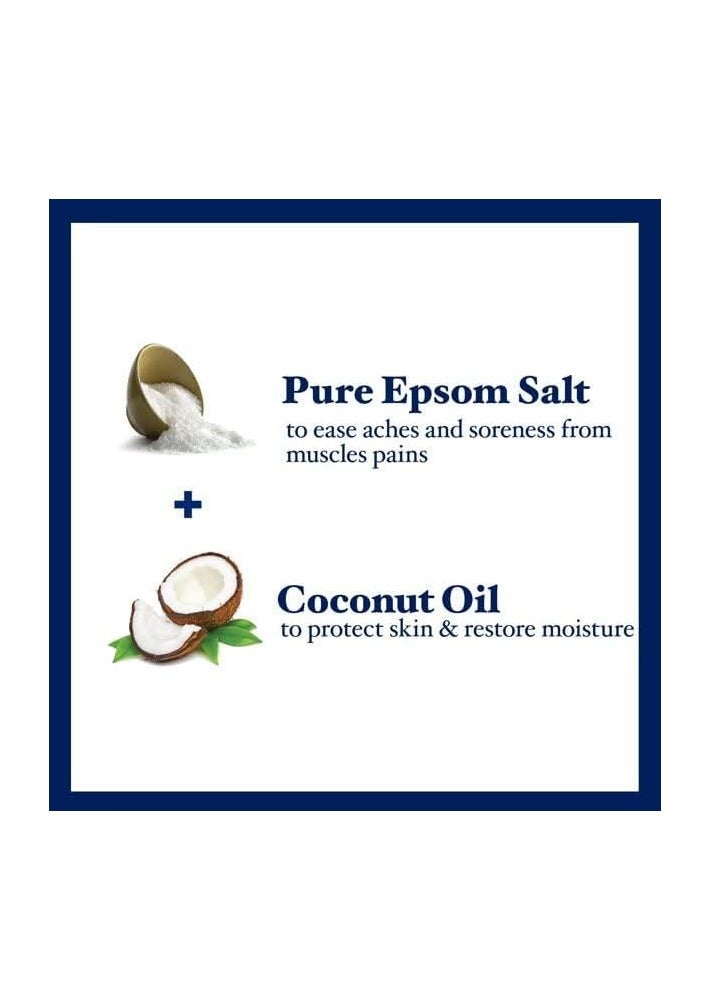 Dr Teal's Epsom Salt Body Scrub Coconut Oil 454g - Image 3