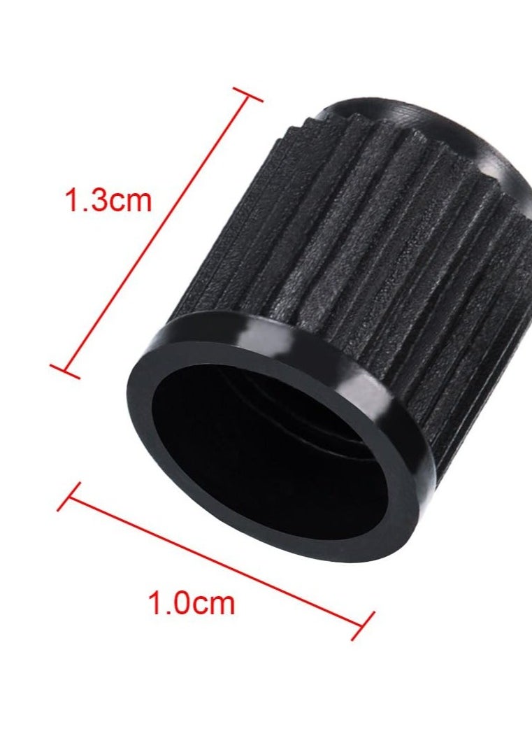 Generic 20 Pack Tyre Valve Dust Caps for Car, Motorbike, Trucks, Bike, Bicycle (Black)  - Image 3