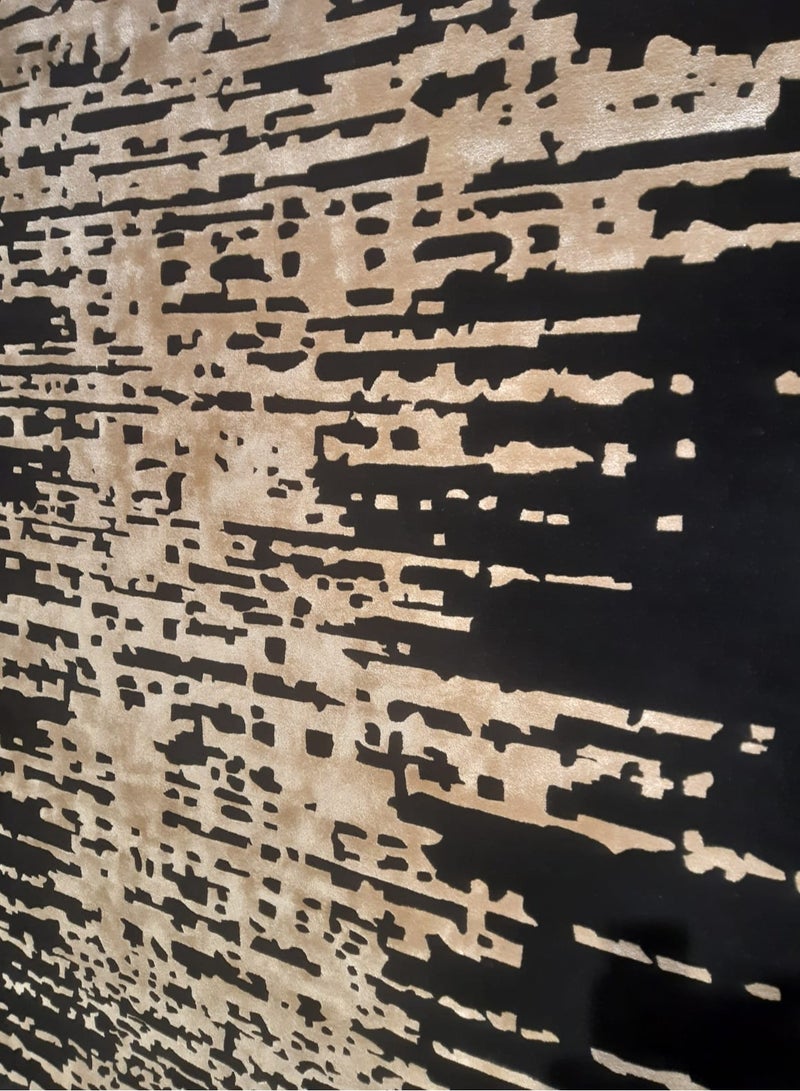 سجاد معنقد يدوي من الصوف النيوزيلندي النقي ومادة الخيزران معنقدة يدويا 240 × 300 سم جيد لمنطقة المعيشة في سجادة بتصميم حديث - Image 3