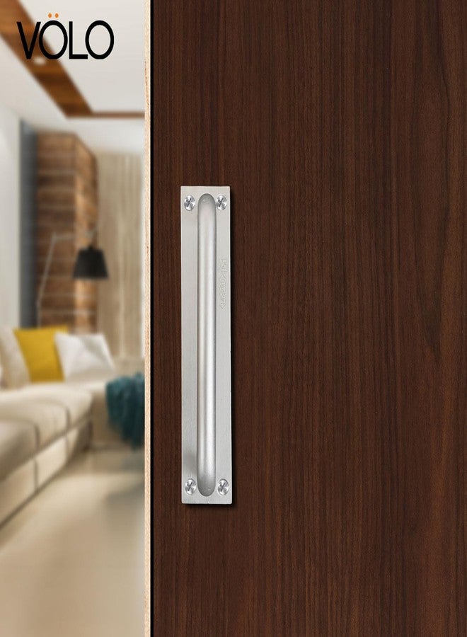 VOLO Silver Finish Cabinet and Window Door Handle for Home, Kitchen, and Office Doors - (Model: D-Handle) (2, 120MM (4.5 Inch)) - Image 5