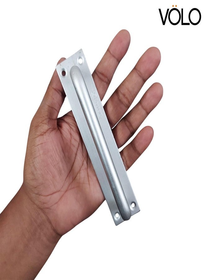VOLO Silver Finish Cabinet and Window Door Handle for Home, Kitchen, and Office Doors - (Model: D-Handle) (2, 120MM (4.5 Inch)) - Image 4
