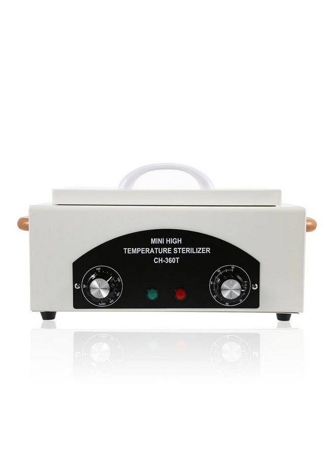 SMITH CHU High Temperature Metal Tool Cleaning Box, 110V 300W 1.5L with Timer Manicure Pedicure SPA Salon Barber Equipment for Sundry Beauty Hair Nail Metal Tools with Handle  - Image 1