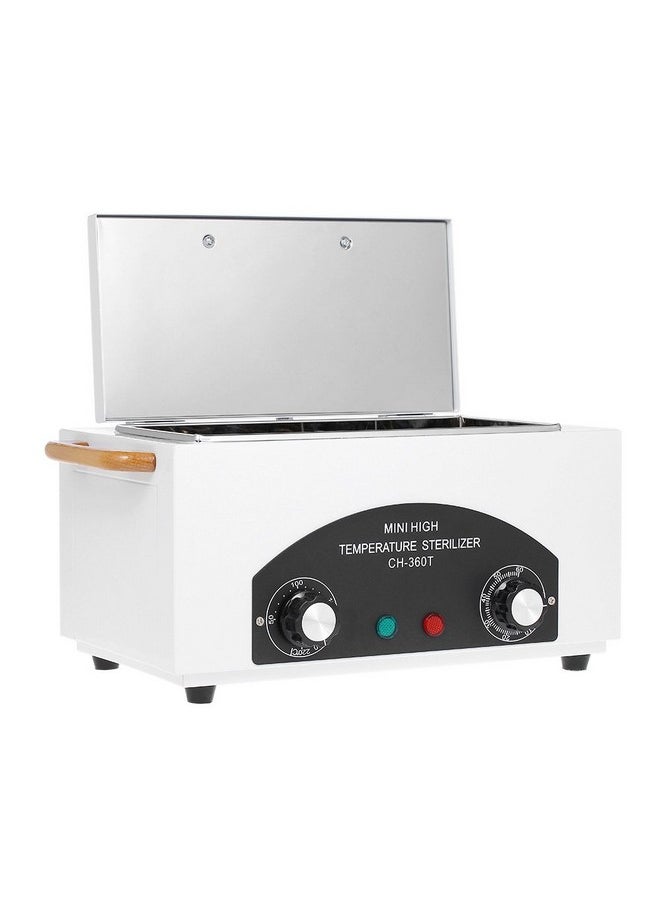 SMITH CHU High Temperature Metal Tool Cleaning Box, 110V 300W 1.5L with Timer Manicure Pedicure SPA Salon Barber Equipment for Sundry Beauty Hair Nail Metal Tools with Handle  - Image 2
