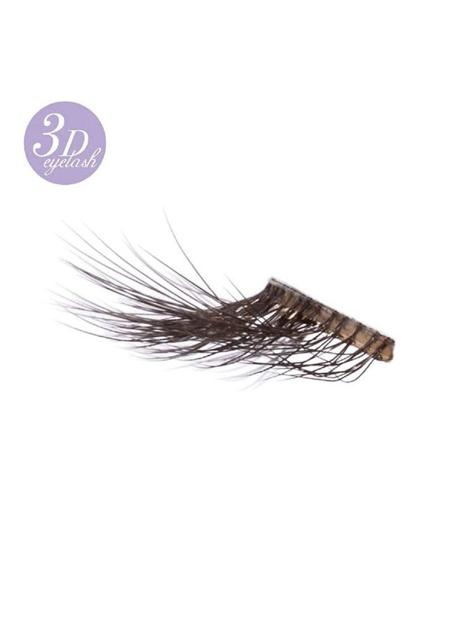 Miche Bloomin ' 3D Eyelashes No. 09 Nude Brown 4 Pairs - Image 4