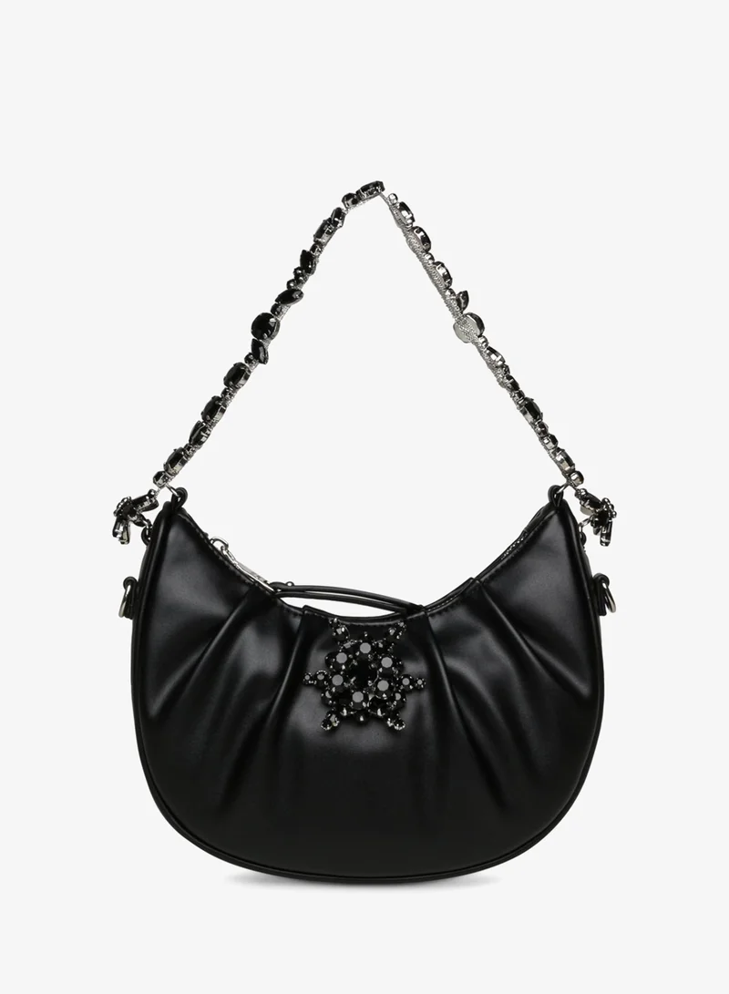 STEVE MADDEN Bsaffy Black Women's Hand Bag