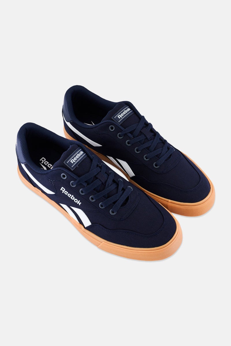 Reebok Men Court Advace Vulc Lace Up Running Shoes, Navy - Image 2