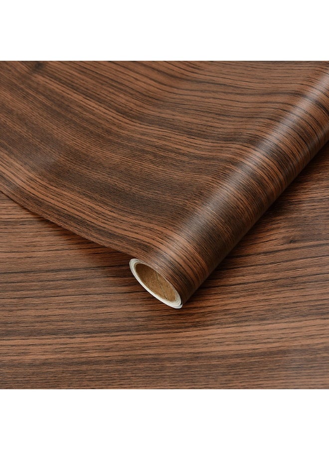 Anna 20cm x 10m Waterproof, Moisture-Proof, and Oil-Proof Faux Wood Grain Self-Adhesive Wallpaper for Home Renovation  - Image 1